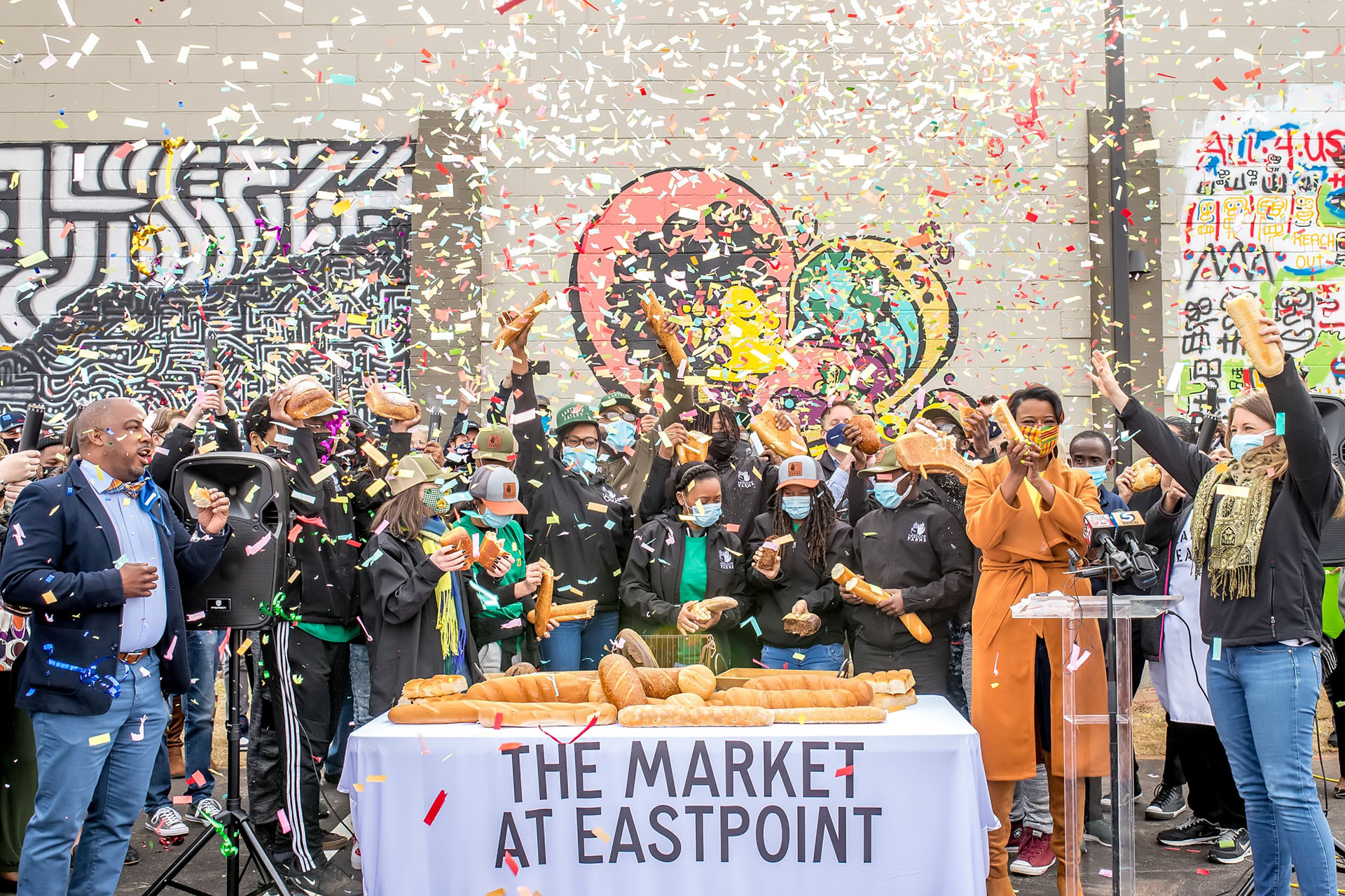 Grand opening of The Market at Eastpoint